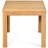 Stella Square Acacia Outdoor Side Table , 18'' in. W 18'' in. D-1583797384