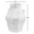  Brittany Llanas Large Porcelain Vase, Gray-748942423