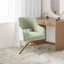 Fauteuil pivotant rembourré Breann-93705358