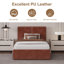 Base de lit plateforme tapissier, tête de lit et lattes en bois, aucun sommier requis-358729356-358729393