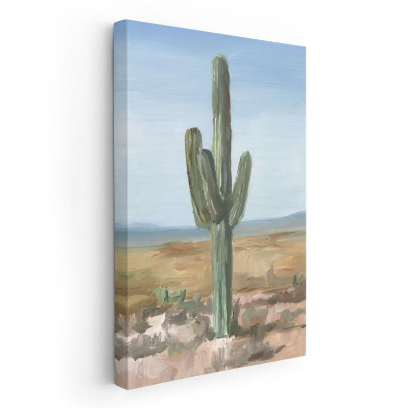 Saguaro Cactus Study I - reproduction d'art sur toile, H 30 po x l 20 po