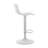 Alabama Swivel Adjustable Height Counter Stool with Metal Frame-811059251