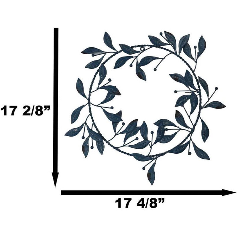 Sculpture florale couronne de fleurs