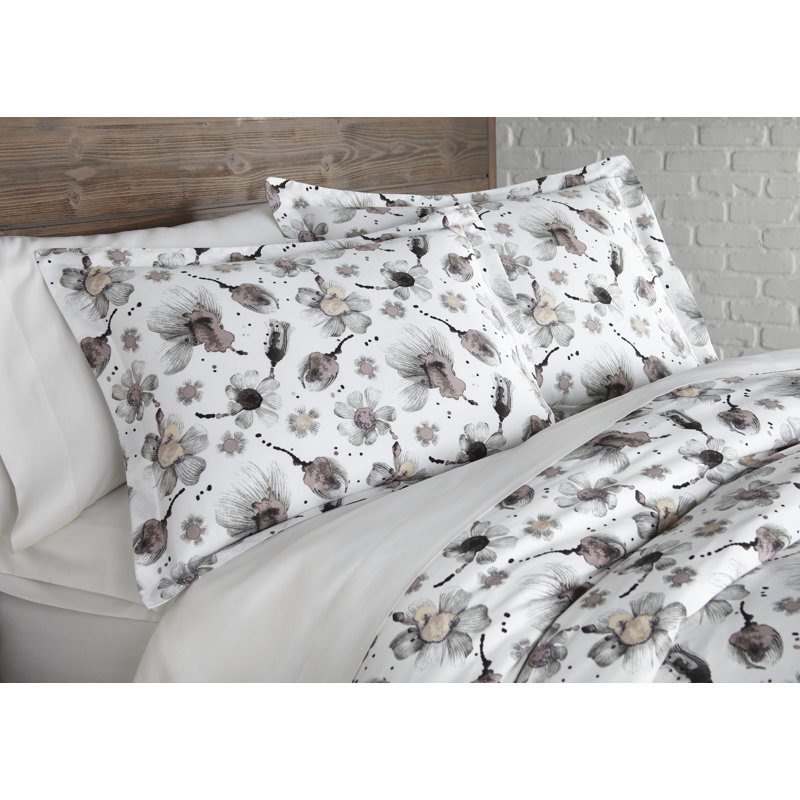 Ensemble de housse de couette en coton à densité du tissage de 300 fils de la collection Grand Symphony par Southshore Fine Linens