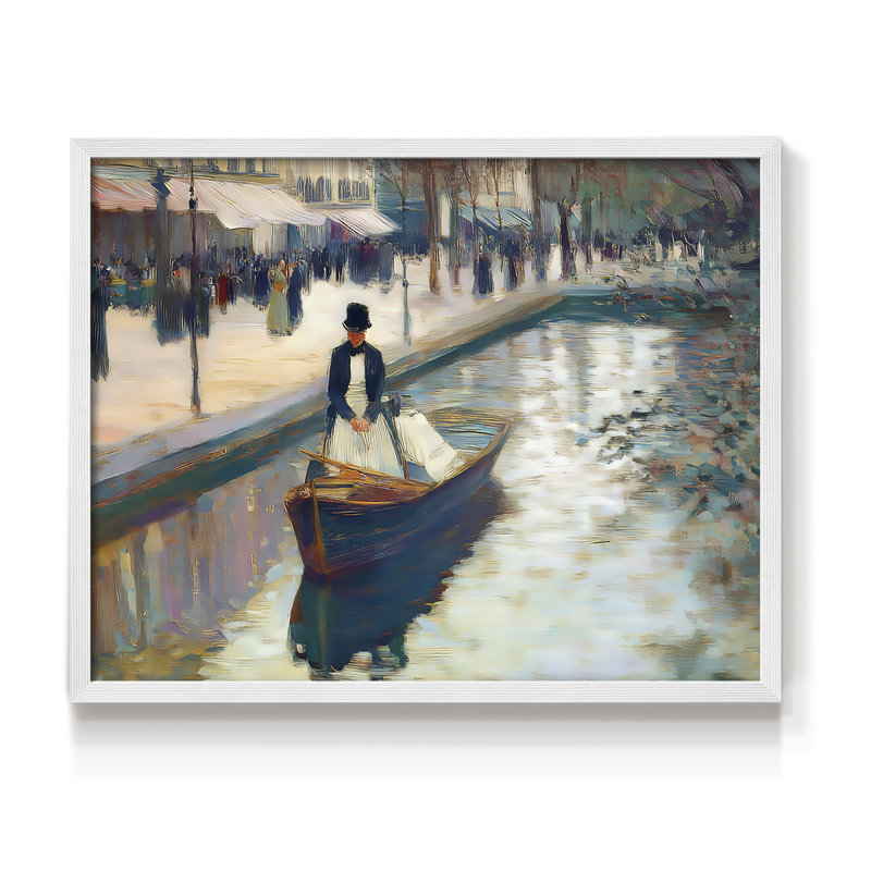 Nautical Series-XVII -Framed Print - Restickable