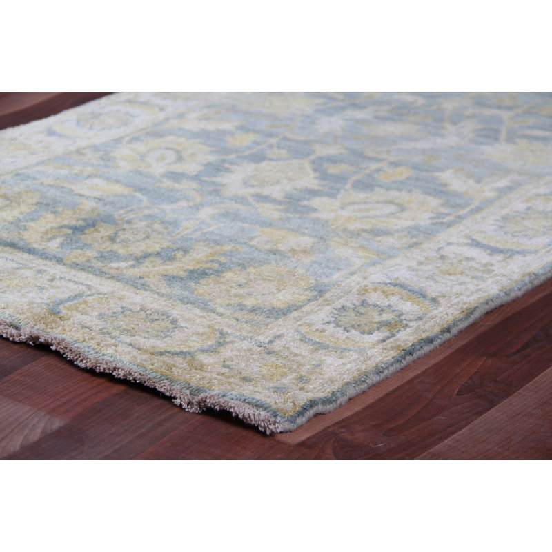 Antique Weave Oushak Wool Oriental Area Rug, Rectangle 13'6" x 17'6"