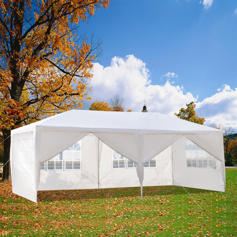 240'' W x 120'' D Iron Party Tent