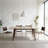 French Minimalist Design Rectangular Dining Table
