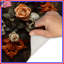 Tapis de bain Ornate Skull Roses-129077412