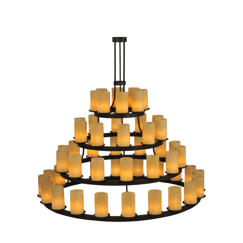 Rustic Lodge 52 - Light Chandelier