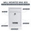 Metal Wall Mounted Post Box