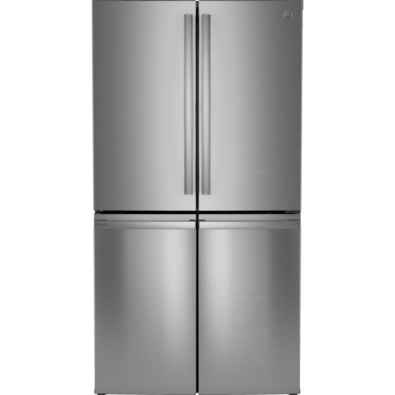GE Profile™ Series Energy Star Smart 28 Cu. Ft. Fingerprint Resistant Quad-Door Refrigerator