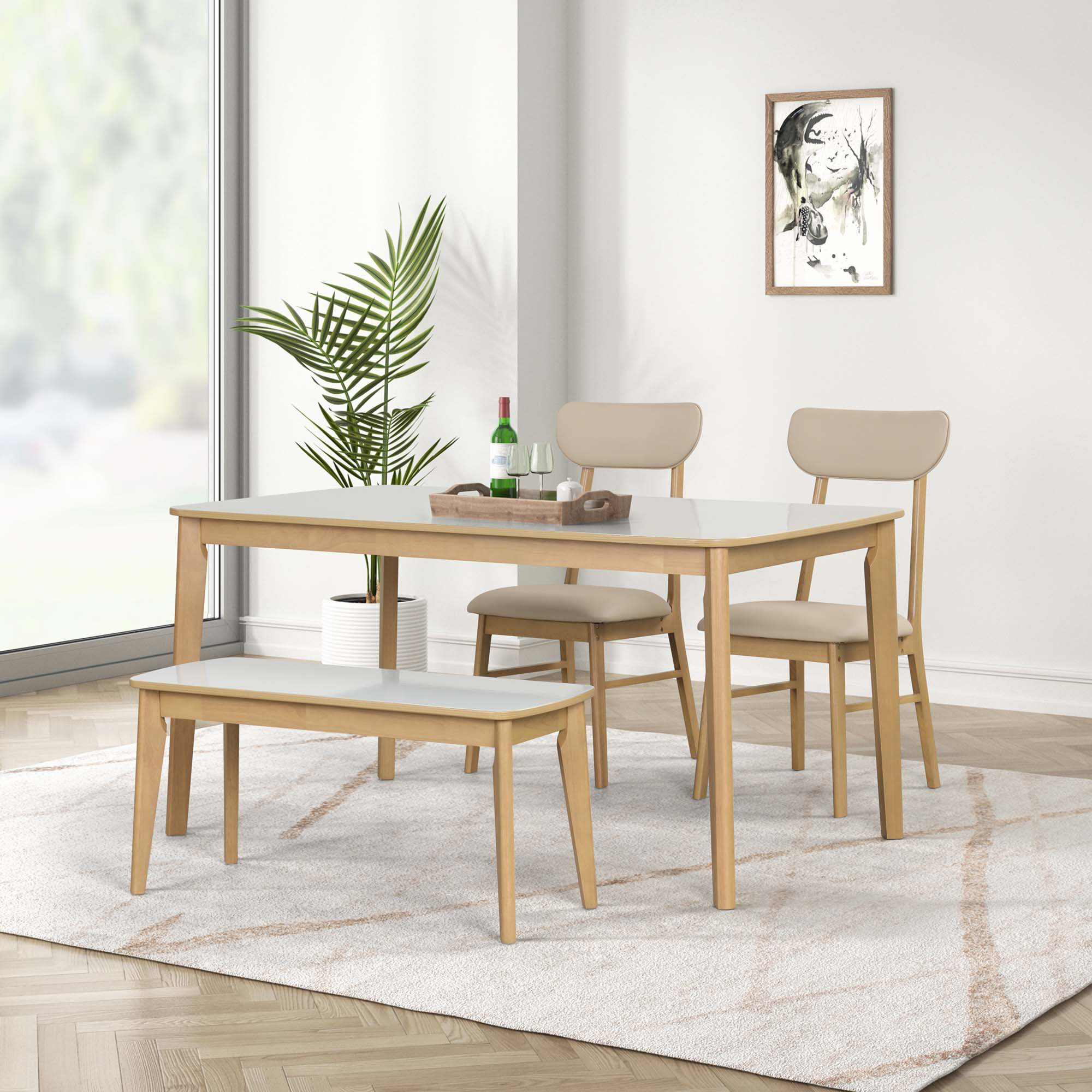George Oliver 6-Piece Dining Table Set | Wayfair