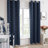 Decorative Silver Diamond Blackout Curtains(Set of 4)-1513831985-1513831986