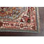 Tapis oriental bleu clair en laine Heriz Serapi 3X6