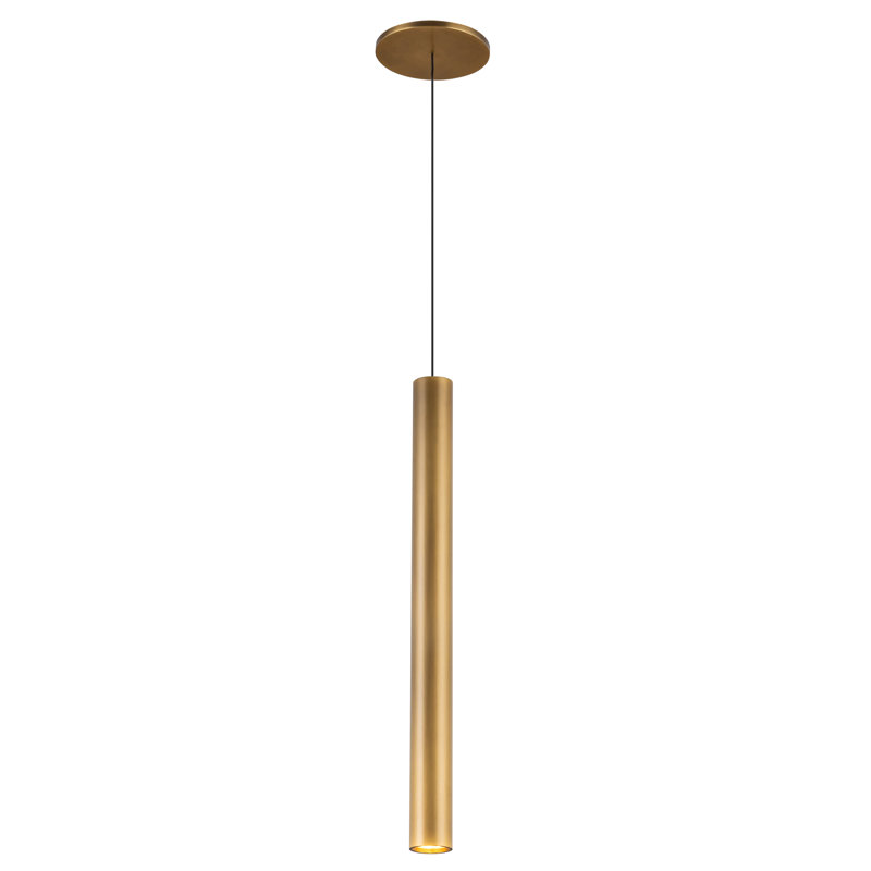 Luminaire suspendu 20 po Mason, Laiton, Laiton