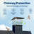 Square Galvanized Steel Chimney Cap-1042254950