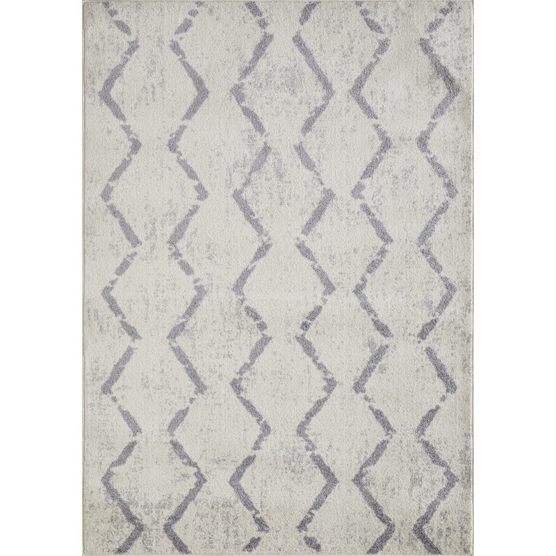 Khushi Geometric Indoor Rug, Rectangle 6'7" x 9'2"