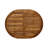 Carlleen 4 - Person Acacia Wood Patio Dining Set with Oval Table-1693295545