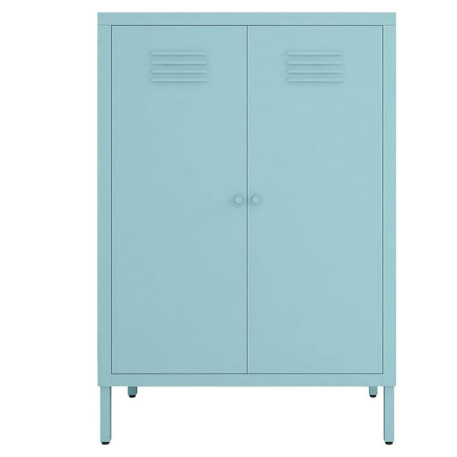 NIHAISHI Steel 2 - Tier 31.5'' Cubby Locker with Built In Key Lock ...