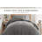 8-PC College Dorm Twin XL Bedding Bundle - Comforter Set, Sheet Set, Pillows and Laundry Bag-99311825
