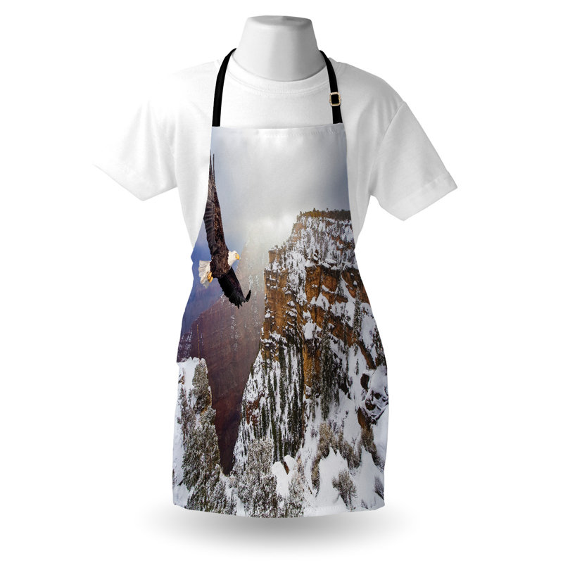 No Pattern Bib Apron