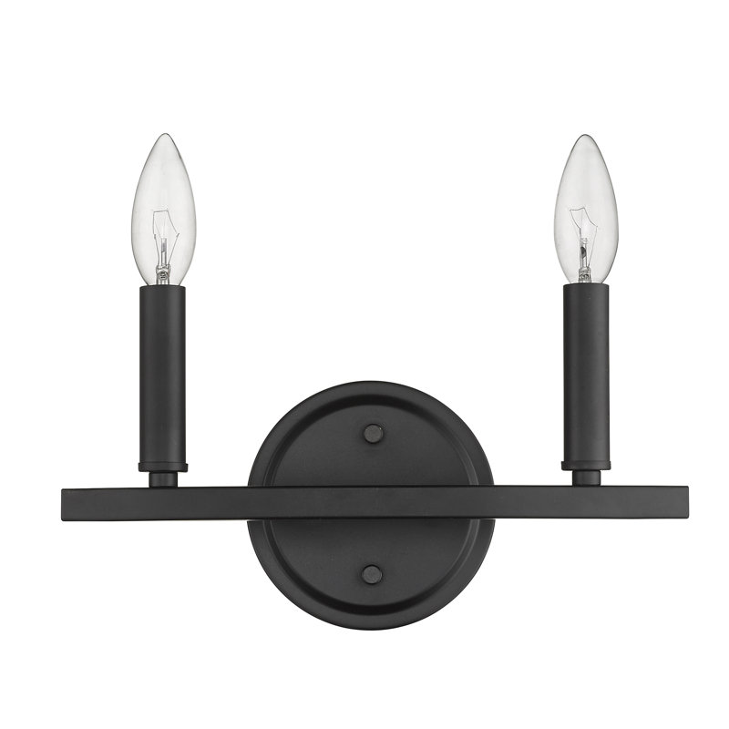 Sawyer 2 - Light Dimmable Vanity Light, Matte Black