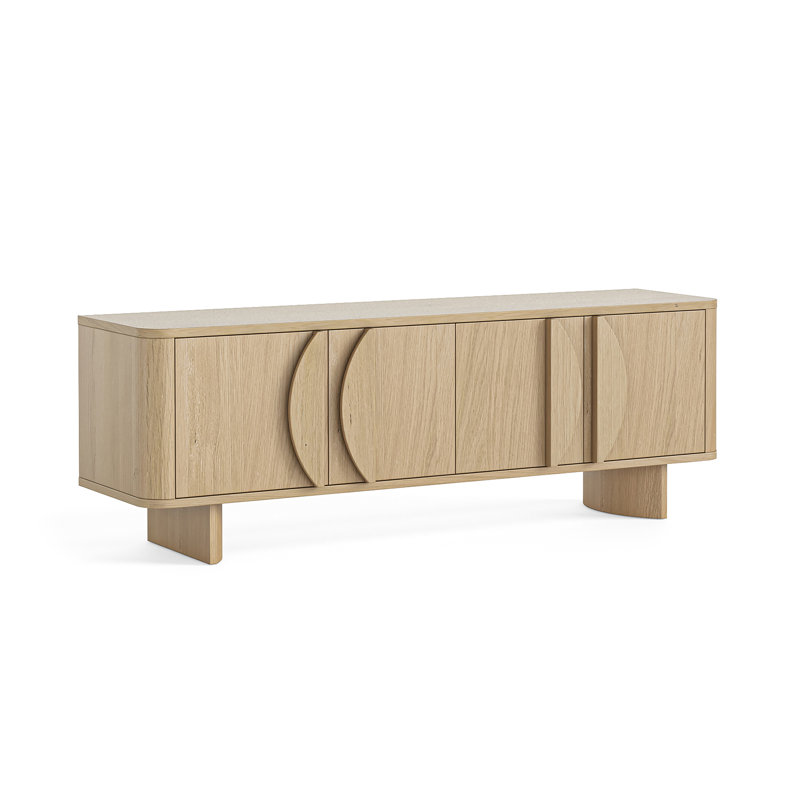 Meuble télé 61 pouces, Chêne