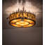 Luminaire suspendu personnalisable 36,5 po Adirondack