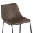 Upholstered Counter Stool with Metal Frame-368227588-339263133