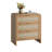 (Set of 2)Rattan Nightstand with Charging Station-296126407-296126456