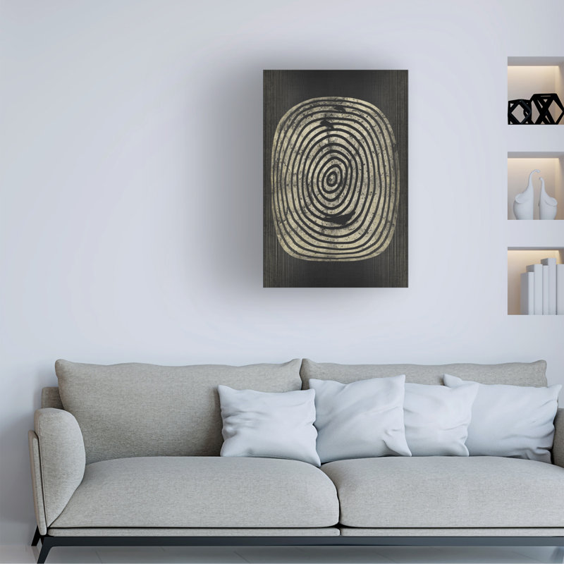Bolog Ema Paraschiv Black Oasis Canvas Art, 32" H x 22" W