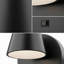 Applique murale à pile rechargeable à rotation sur 360 ° avec télécommande-122353354