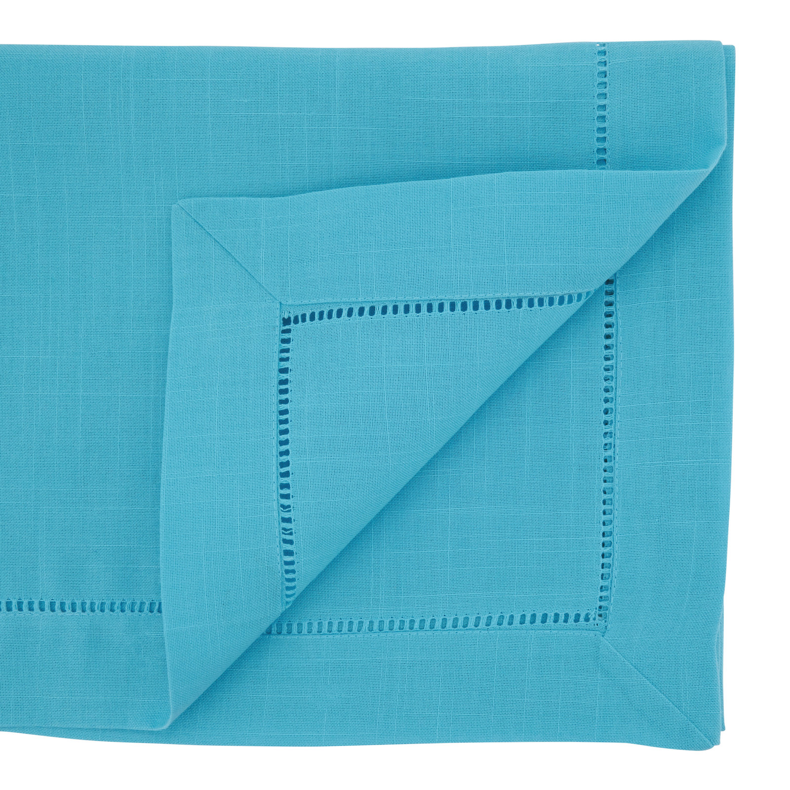 Emmeline Table Runnner, 80" L x 16" W, Turquoise