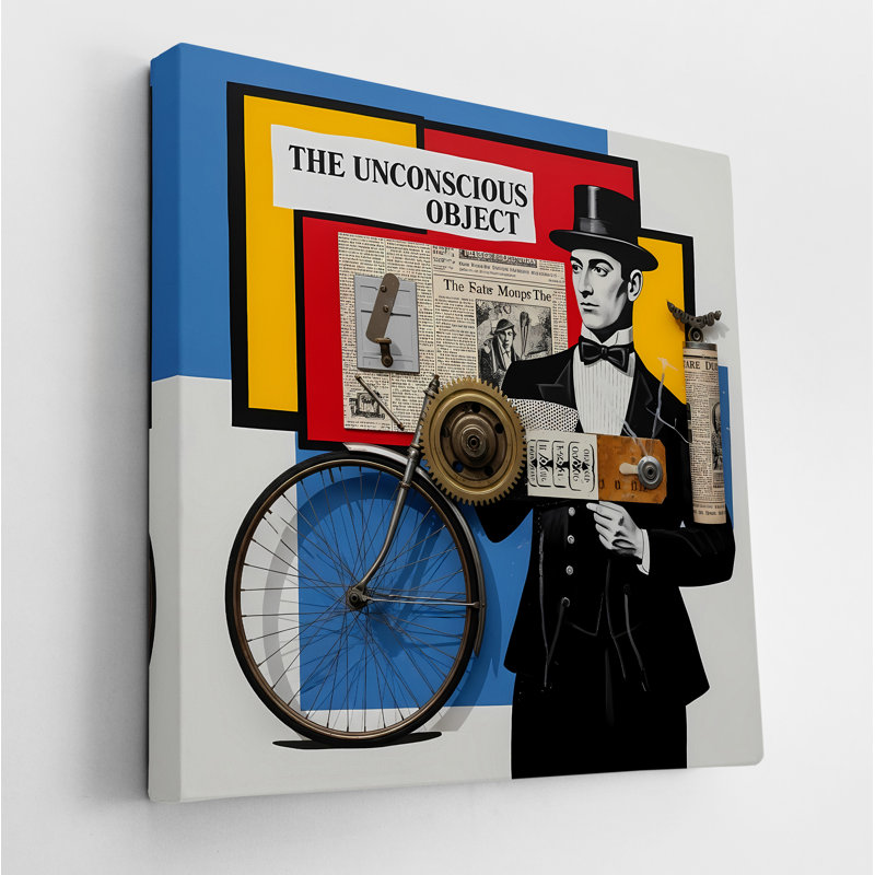 The Unconscious Object II, 42" H x 42" W