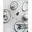 Platinum Edge 2 Piece 8" Plates Set
