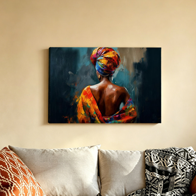Affiche de couleur adulte afro-américain, 24 po x 36 po