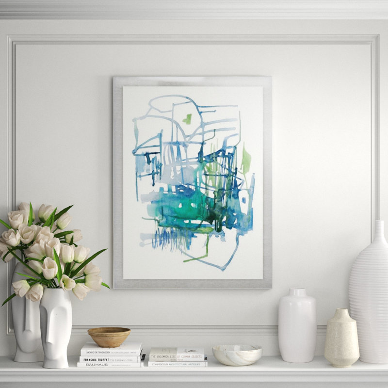 Complex Mind III Print by Sara Brown, 40" H x 30" W, Plexi Box Art