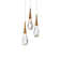 Hibiscus 3 Light LED Multi-Light Pendant