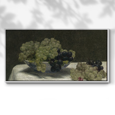 Botanical Series-CDLxxxi - Toile tendue avec châssis encadré - Prêt à être accroché