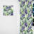 Green Purple Bamboo Serenade Tropical Pattern I - Tropical Curtain - Velvet Room Darkening - 1 panel-107599212