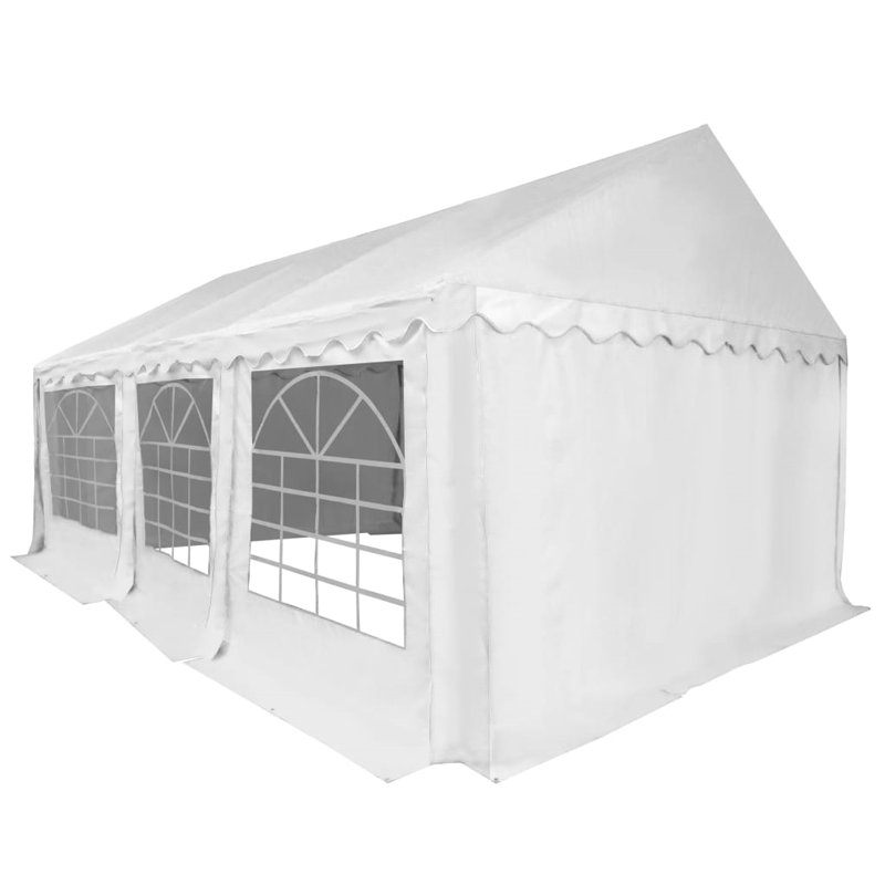 Overkamp 6m x 4m Steel Party Tent, White