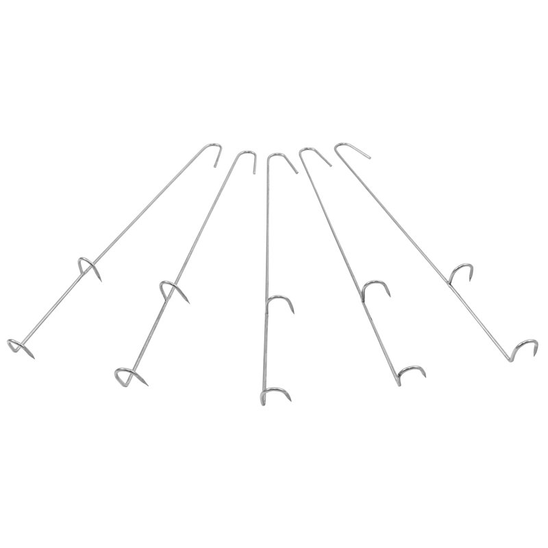 Aappo Stainless Steel (Shish Kebab) Skewer, Galvanized