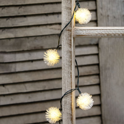 10 - Bulb 54'' Battery Powered LED Novelty String Light