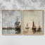 «Vintage Nautical IX», 2 pièces sur papier-1630833851-1630833852