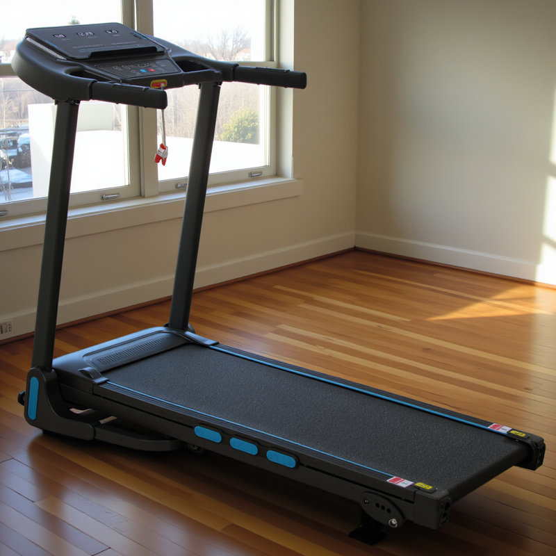 Nouveau tapis roulant pour la maison, tapis roulant pliable automatique à système hydraulique de 3,5 ch avec inclinaison, tapis roulants électriques d'une capacité de poids de 10 mph et 350 lb avec des capteurs de fréquence cardiaque, charge de type C et USB, haut-parleur Bluetooth