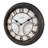 Waymire 19.7" Outdoor Quartz Clock with Temperature