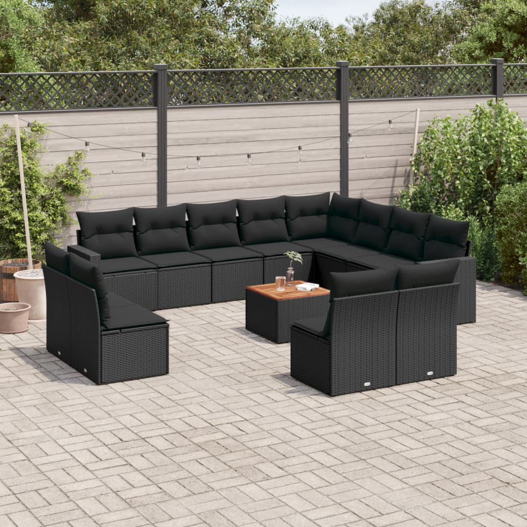 62 cm breites Outdoor-Sitzgruppen-Set mit Kissen