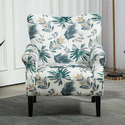 Fauteuil à oreilles Mid-Century