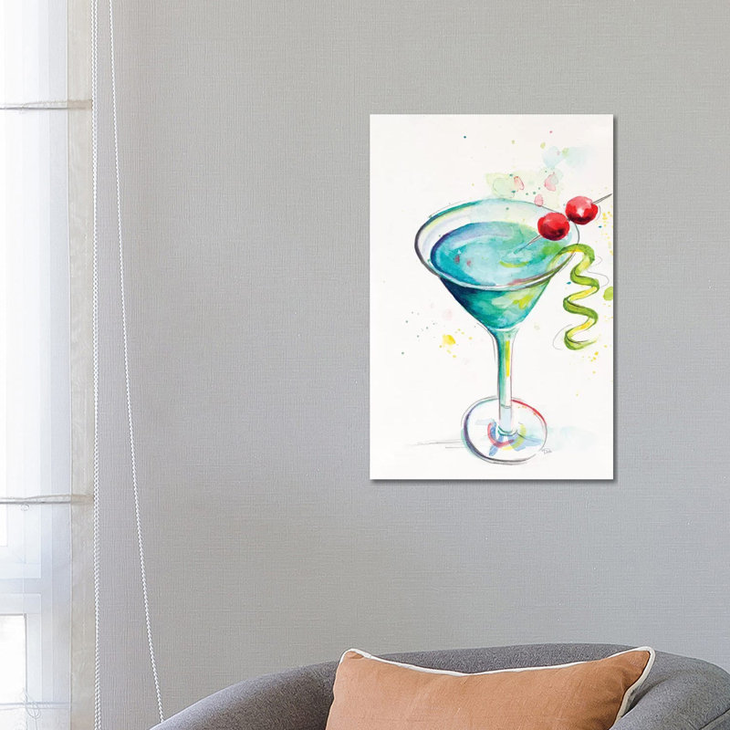 Cocktail by Patricia Pinto - Wrapped Canvas Gallery-Wrapped Canvas Giclée, 66.04 cm H x 45.72 cm W